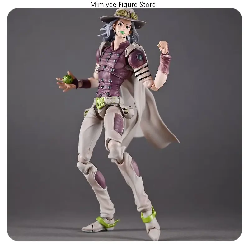 17 سنتيمتر جوجو مغامرة غريبة الصلب الكرة تشغيل يوليوس قيصر Zeppeli عمل تمثال مفصل نموذج لجسم تحصيل هدية