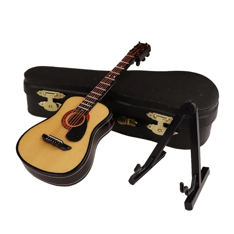 Baby Photography Props Mini Musical Guitar Instruments for Newborn Photo Sutido Accessories Vintage Photoshoot