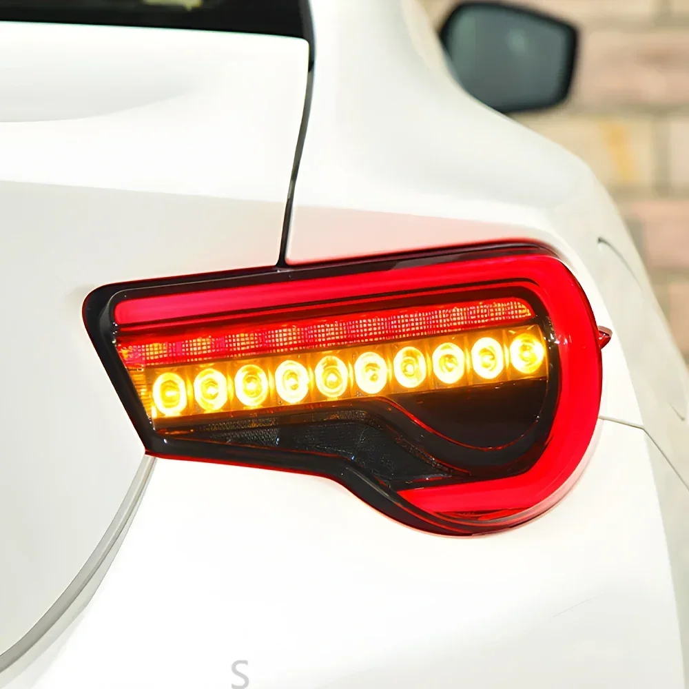 

For Toyota 86 Subaru BRZ 2012-2020 Auto Rear Back Lamps Upgrade LED Dynamic Car Taillight Assembly Plug and Play Accessories