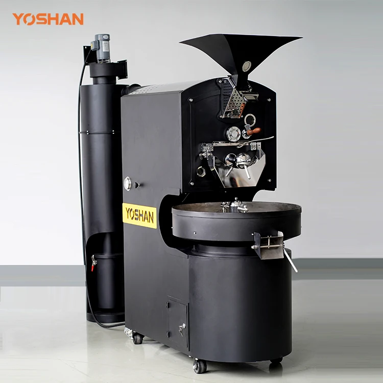 Yoshan Industrial Home Electric Hot Air 5Kg Tostadoras De Cafe Coffee Bean Roaster Coffee Roasting Machine Coffee Roaster