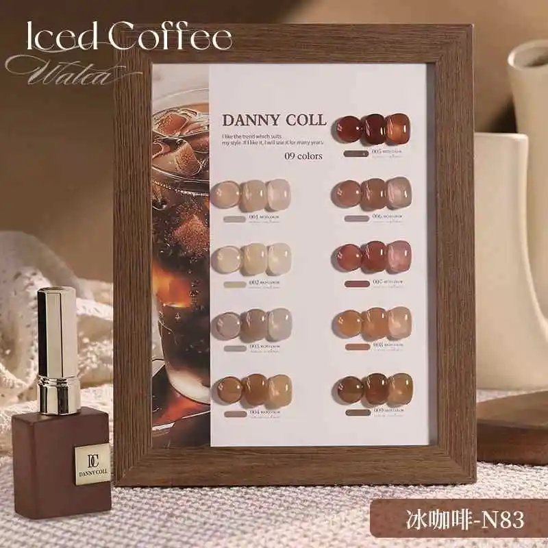 Danny coll 9-kolorowy zestaw żelu do paznokci Salon paznokci Przezroczysty kolor Nietoksyczny żel UV 2024 Nowa gorąca sprzedaż Modny zestaw do zdobienia paznokci Hurtownia