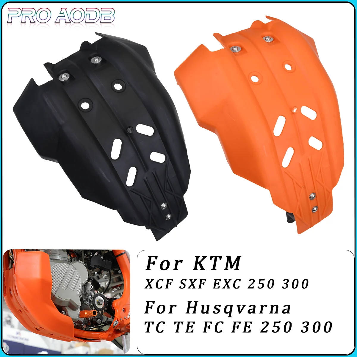 

Motorcycle Engine Frame Protector Cover Guard Skid Plate For KTM EXC 250 EXC 300 XC-F 250 XC-F 350 SX-F 250 SX-F 350 2016-2023