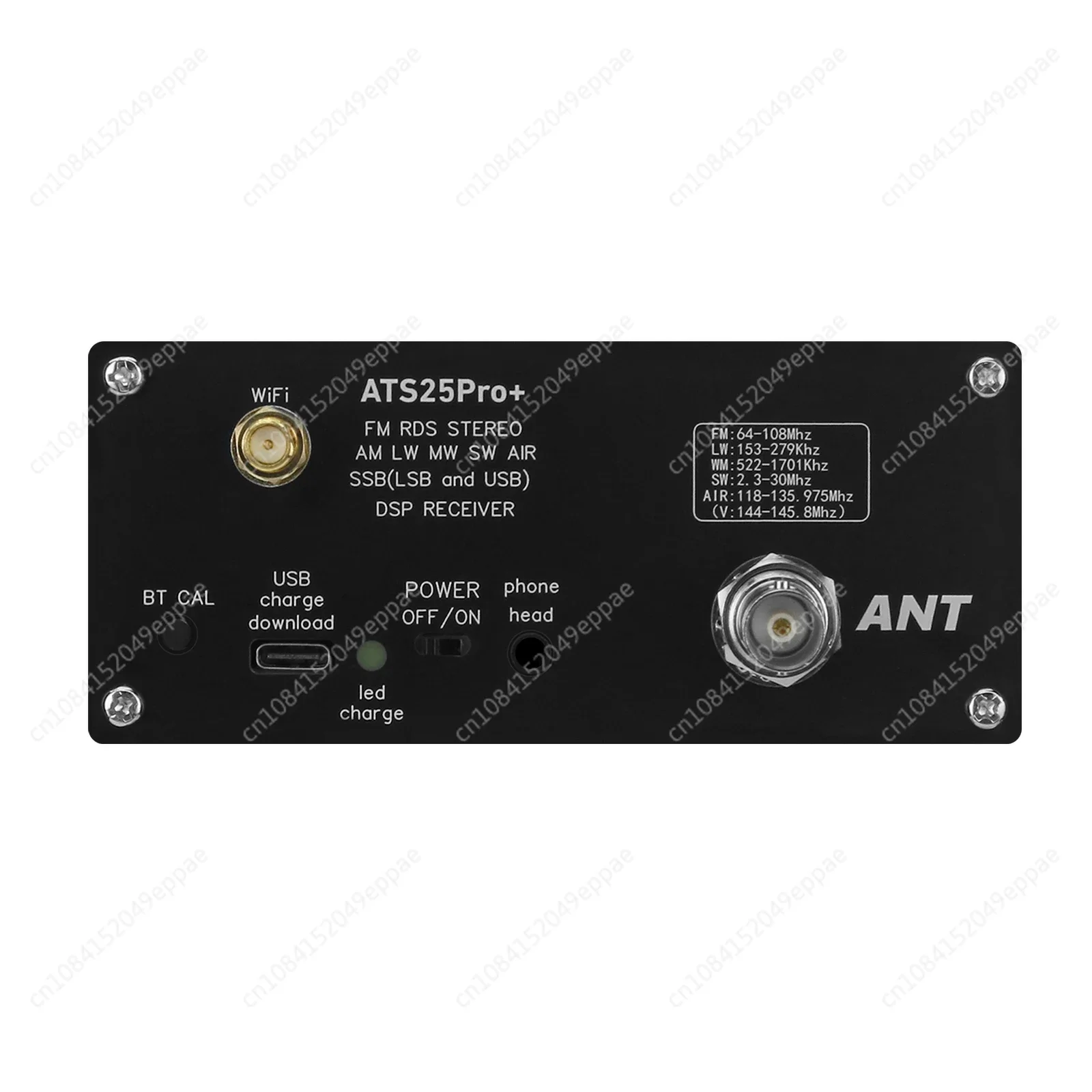 HAMGEEK ATS25 Pro+ FM SW SSB MW LW AIR SDR Receiver Aviation Band Receiver Supports Wifi