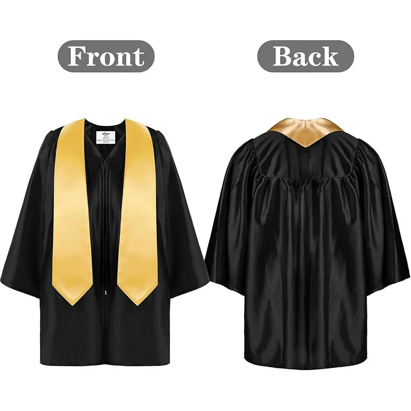 Kinder-Abschlussrobe und -Mütze Set für Jungen und Mädchen, Vorschul-Diplom-Uniform, Kindergarten-Abschlusskleid, Akademische Uniform