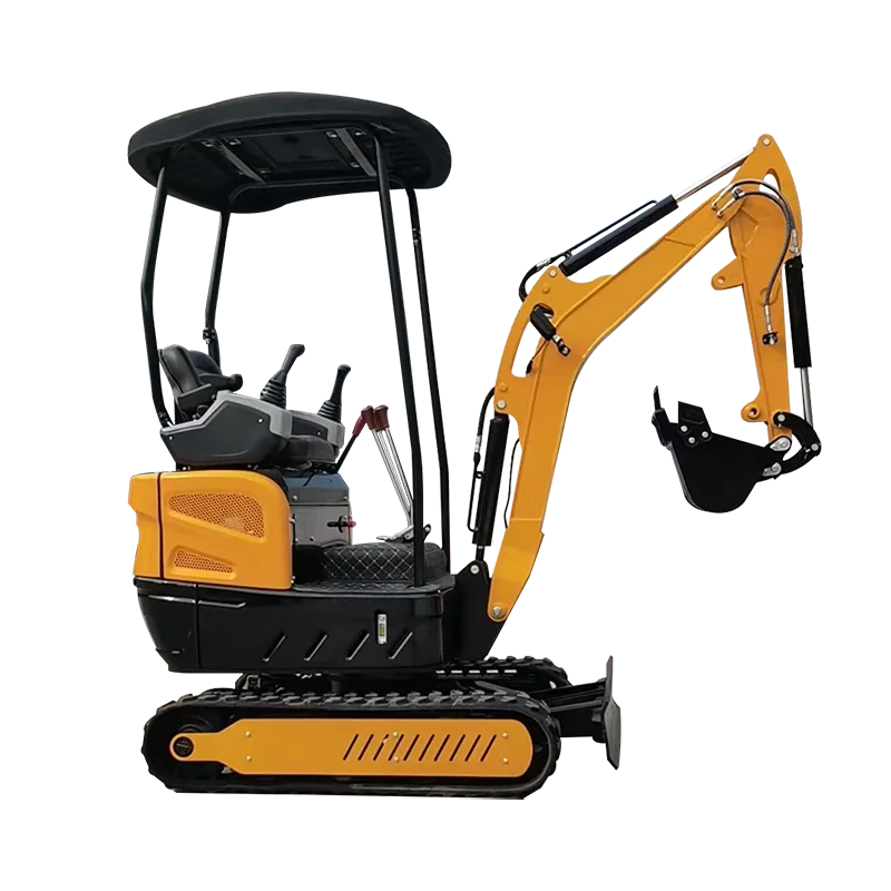 Factory customized small excavator EPA engine 1.5 tons 2 tons tracked micro excavator 1 ton hydraulic agricultural small excavat