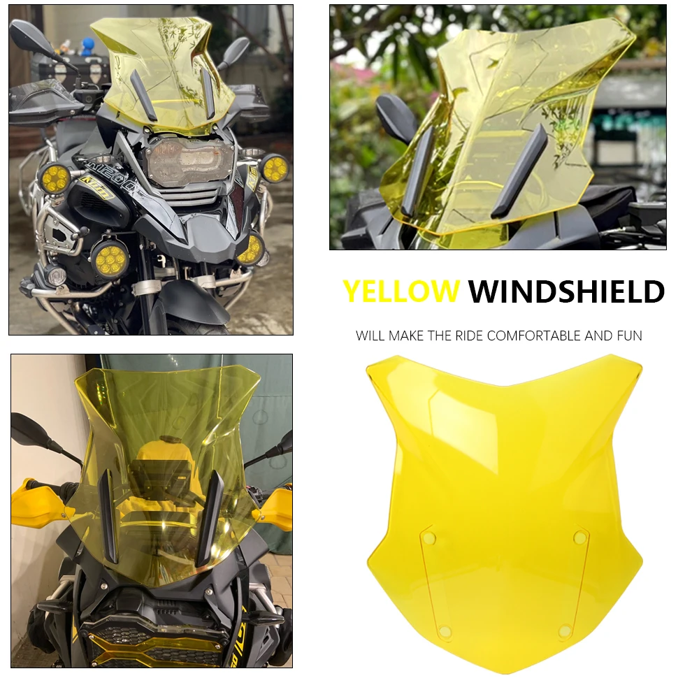 Windshield  for BMW GS 1200 1250 LC ADV Windscreen Screen Protector WindScreen for BMW R1200GS 1250GS LC Adventure