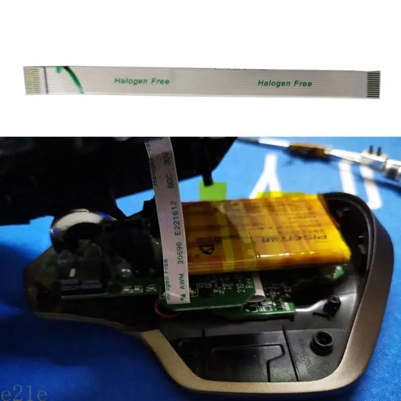 

E21E Mouse Side Key Button Winding Displacement Main Board Wiring Cable for MX 2S Game Mouse Ribbon Cord