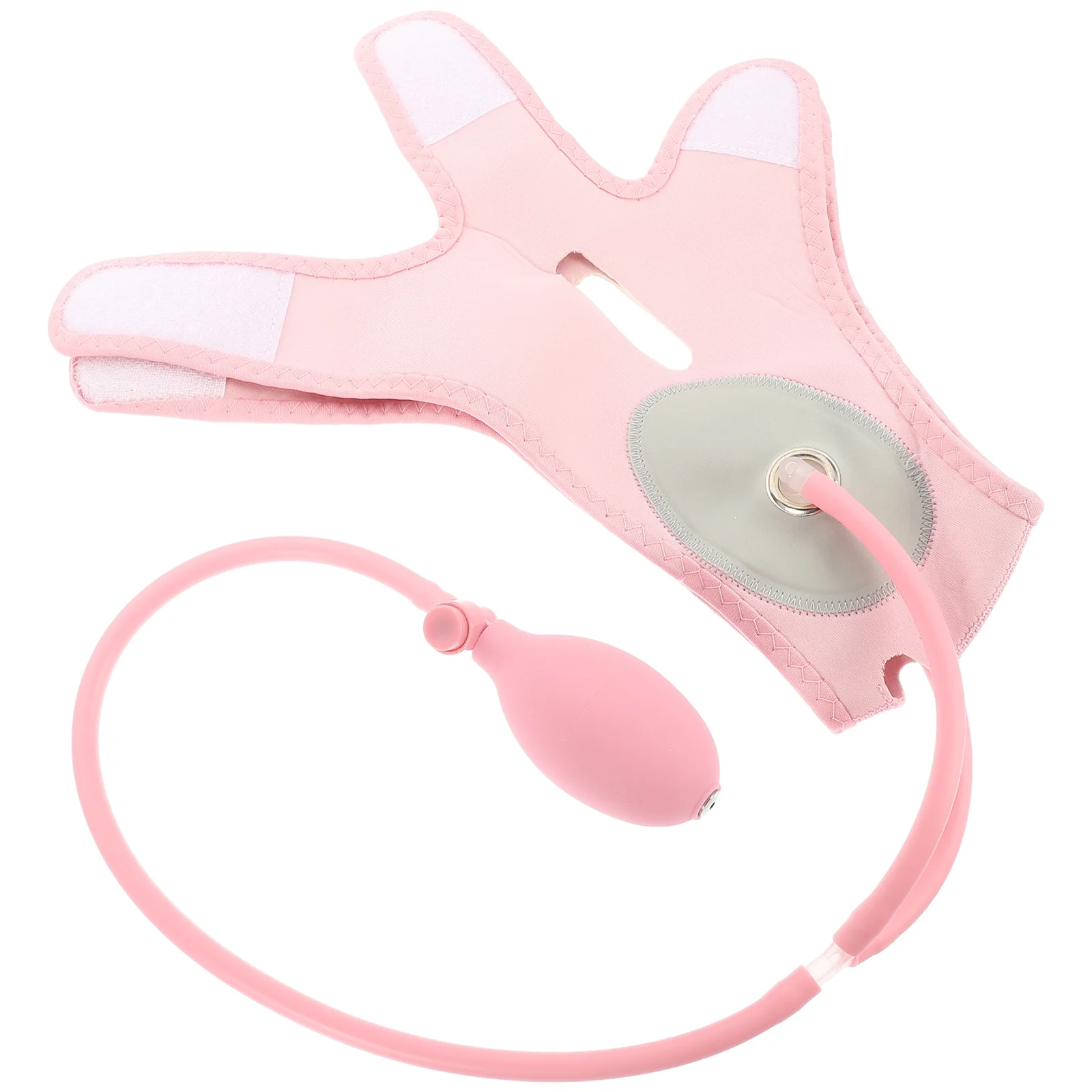 1pc インフレータブルリフティングストラップ女性用薄型フェイスバンド調節可能な顔整形ツールフェイシャルビューティーサプライ