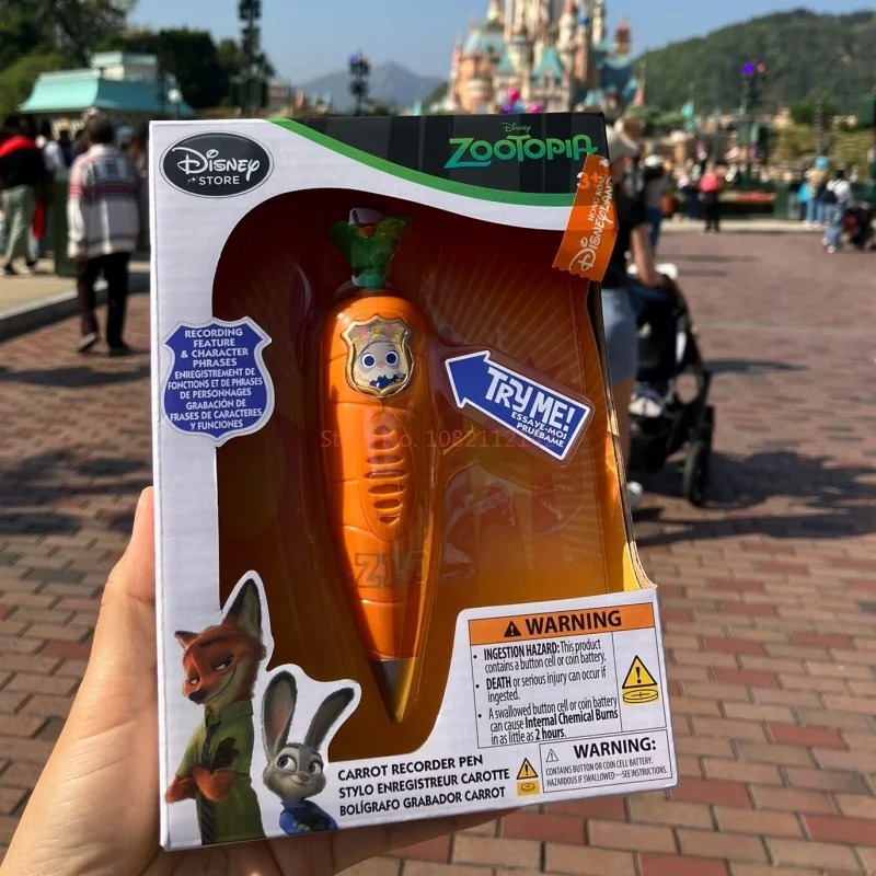 新しいオリジナルディズニーズートピアシリーズ 2 キャロットペンジュディニックの機能ペンアニメーション周辺学生誕生日クリスマスギフト