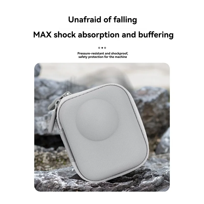 Ingenious-For DJI Osmo 360 Sport Camera Mini Storage Case PU Protectors Bag Portable&-Portable Accessories For DJI Osmo 360