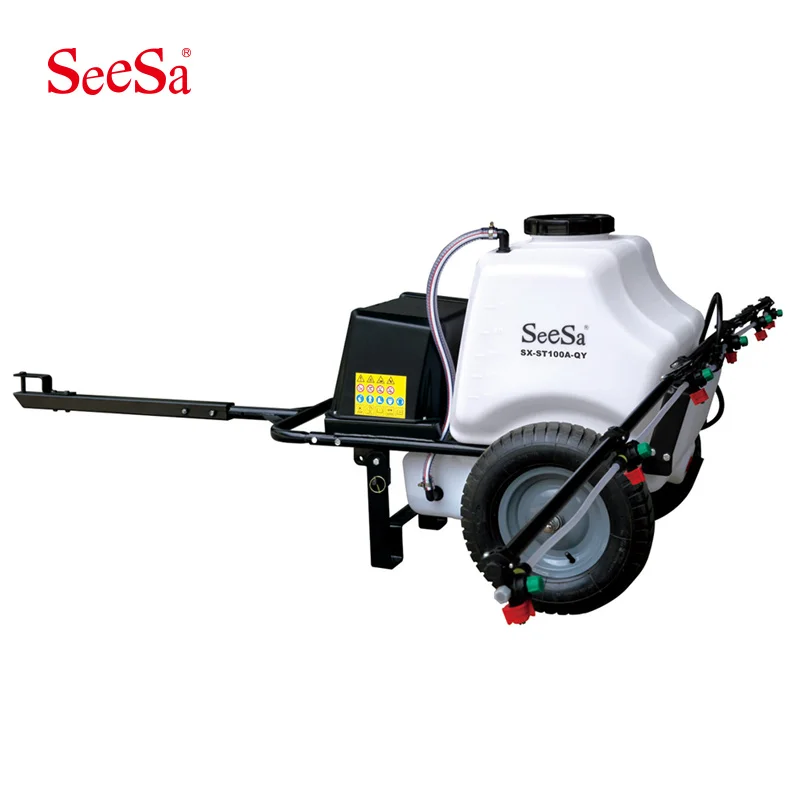

New 80L/100L Wheel Barrow Agriculture Powered Pump Plant Sprayer