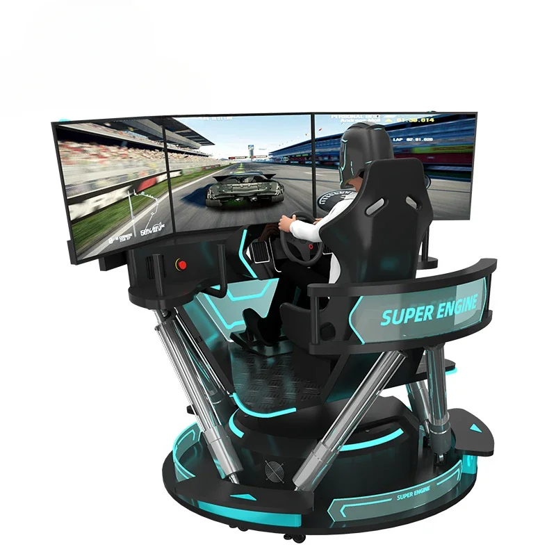New Arrival Low Price 3D Car Driving Simulator Arcade Game Machine