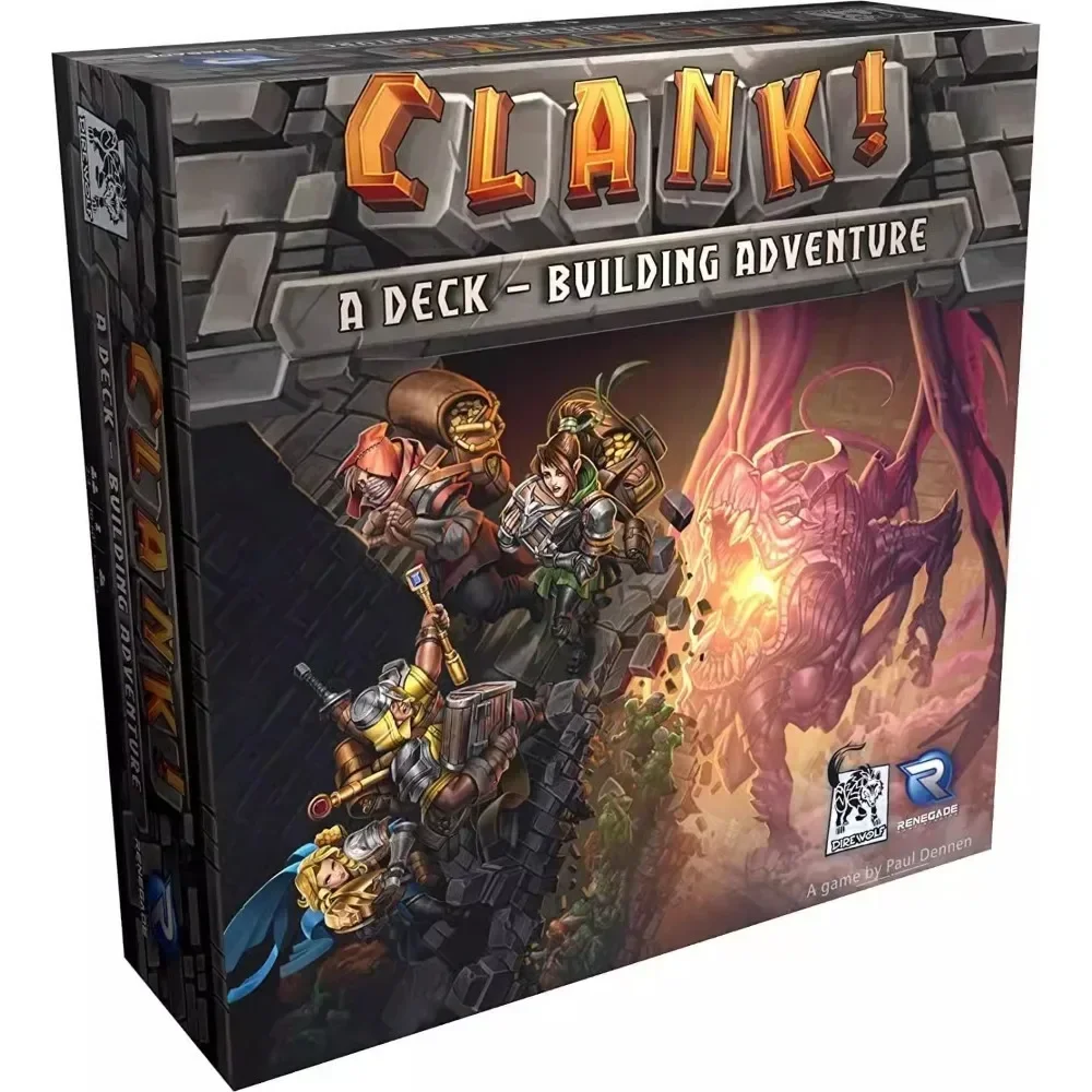 Renegade Game Studios Clank!Gra A Deck Building Adventure!Planszowe gry karciane