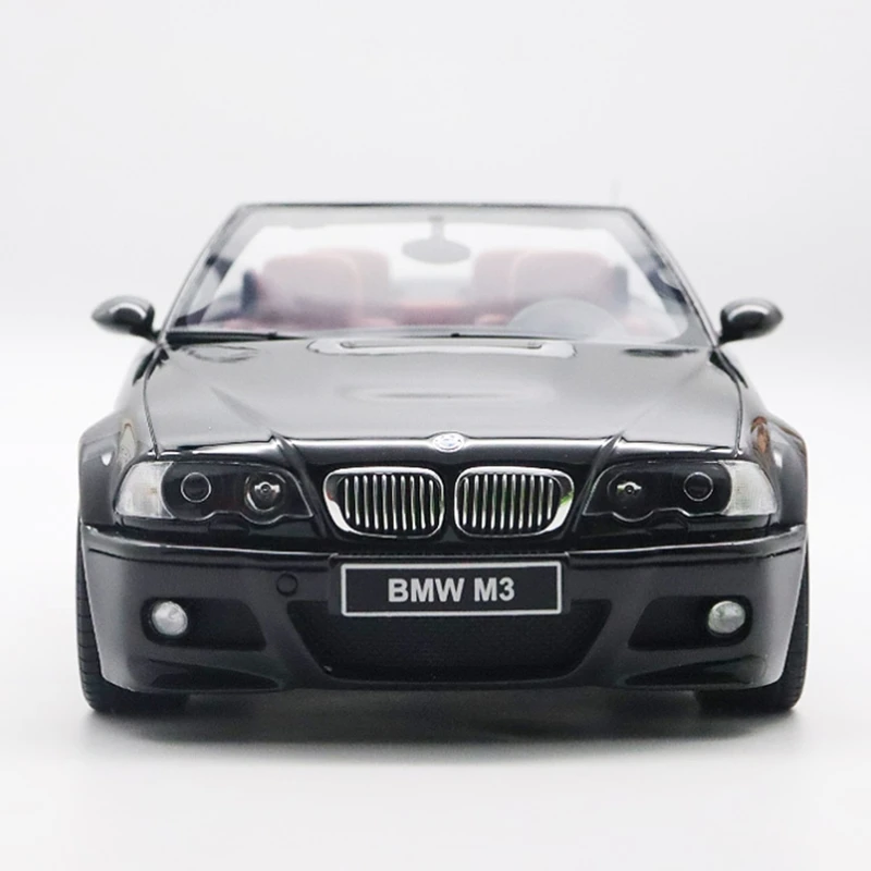 1:18 For M3 E46 Convertible 2004 Limited Edition Resin Metal Static Car Model Toy Gift