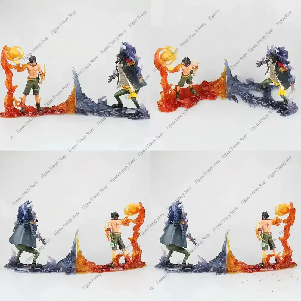 

Special Offer for Anime One Piece DXF The Rival Portgas D Ace VS Marshall D Teach Battle Ver PVC Action Figure Statue