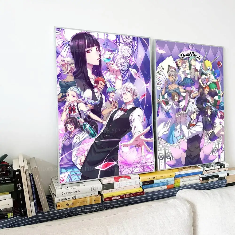 D-Death Parade DP Decim Posters For Boys&Girls Bedroom Decor Wall Canvas Art Print Gift Poster Unframed Collage