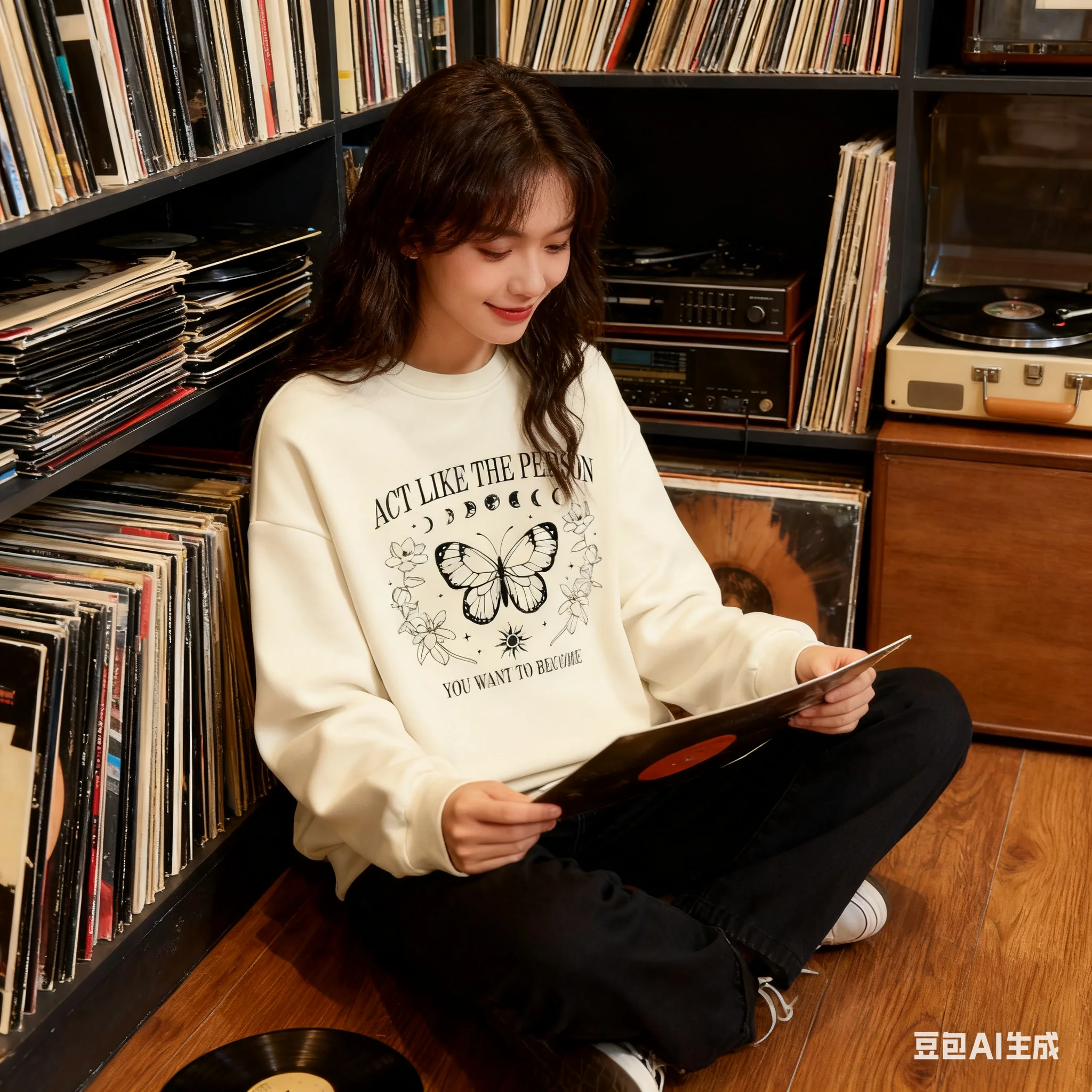 

Women's Sweater Round Neck Long-sleeve Women Sweatshirt Winter Casual Boho Print Vintage Graphic Pullovers Autumn Woman Clothes