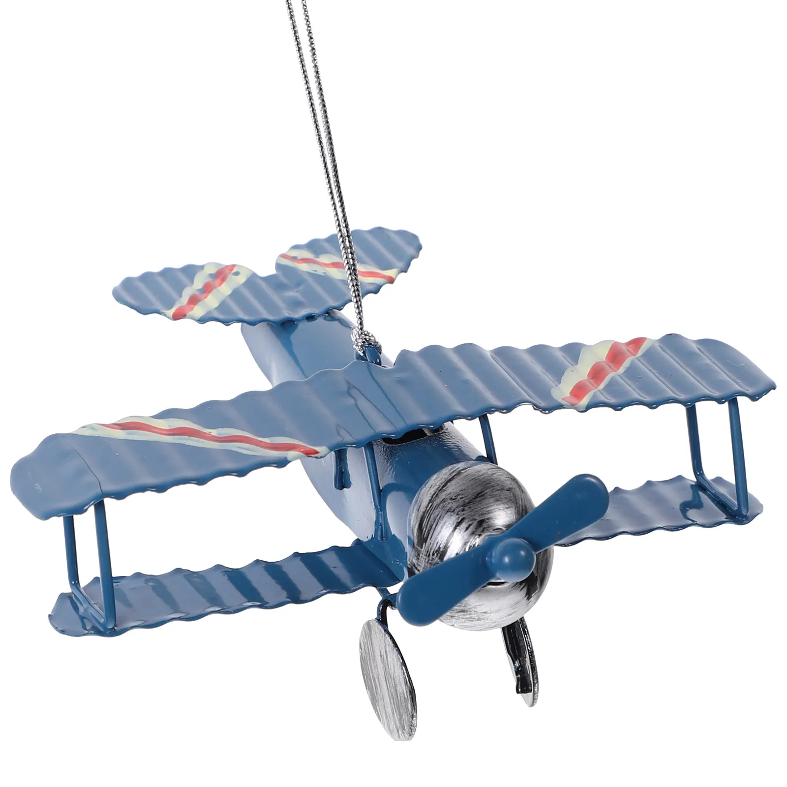 

Airplane Cake Topper Mini Iron Wear-Resistant Birthday Party Cupcake Decor Unique Collectable Ornament for Home Cake Decoration