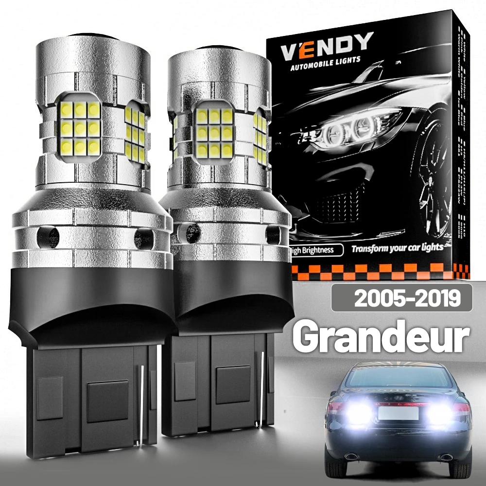 2 stücke LED Reverse Licht Für Hyundai Grandeur 2005-2019 Backup Lampe 2006 2007 2009 2011 2012 2013 2014 2015 Canbus Zubehör