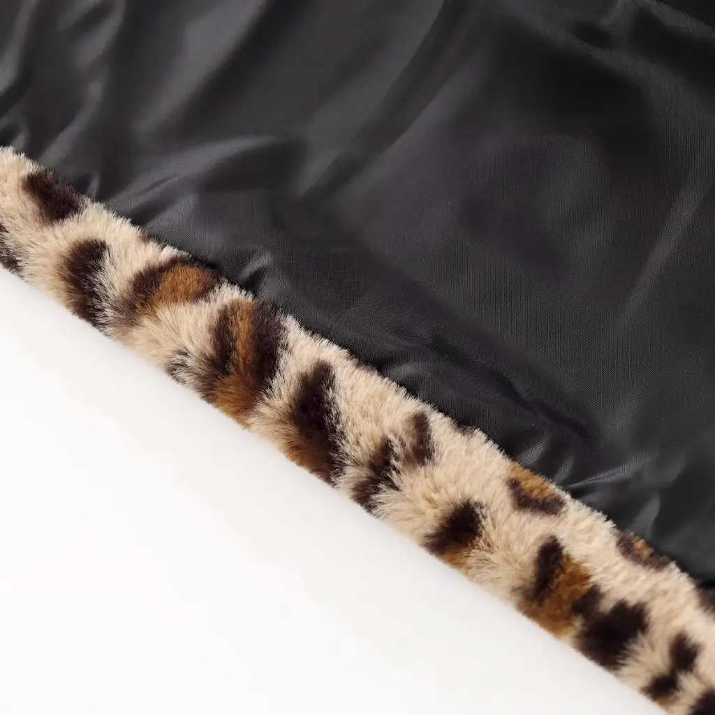 

European And American Fashion Casual Joker Lapel Faux Fur Coat Women's Plush Mid-length Autumn Winter New