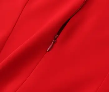 6 best sales שמלת סאטן עם קולר - №6