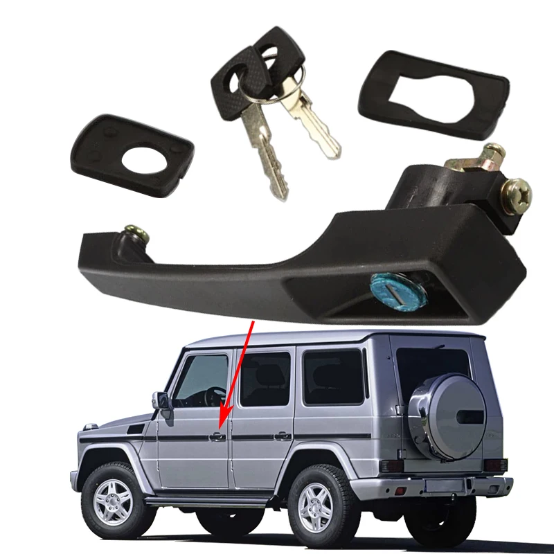 Door Handle Lock Keys for Mercedes G-CLASS W460 W461W463 T1 VAN  MINI BUS 601  602 5Door Handle Lock+2Keys  6707600159