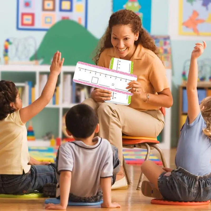 Droog Wissen Nummer Whiteboard 0-20 Dubbelzijdig Kleine Whiteboard Optellen Aftrekken Spel Klaslokaal En Thuis Leveringen Wiskunde speelgoed