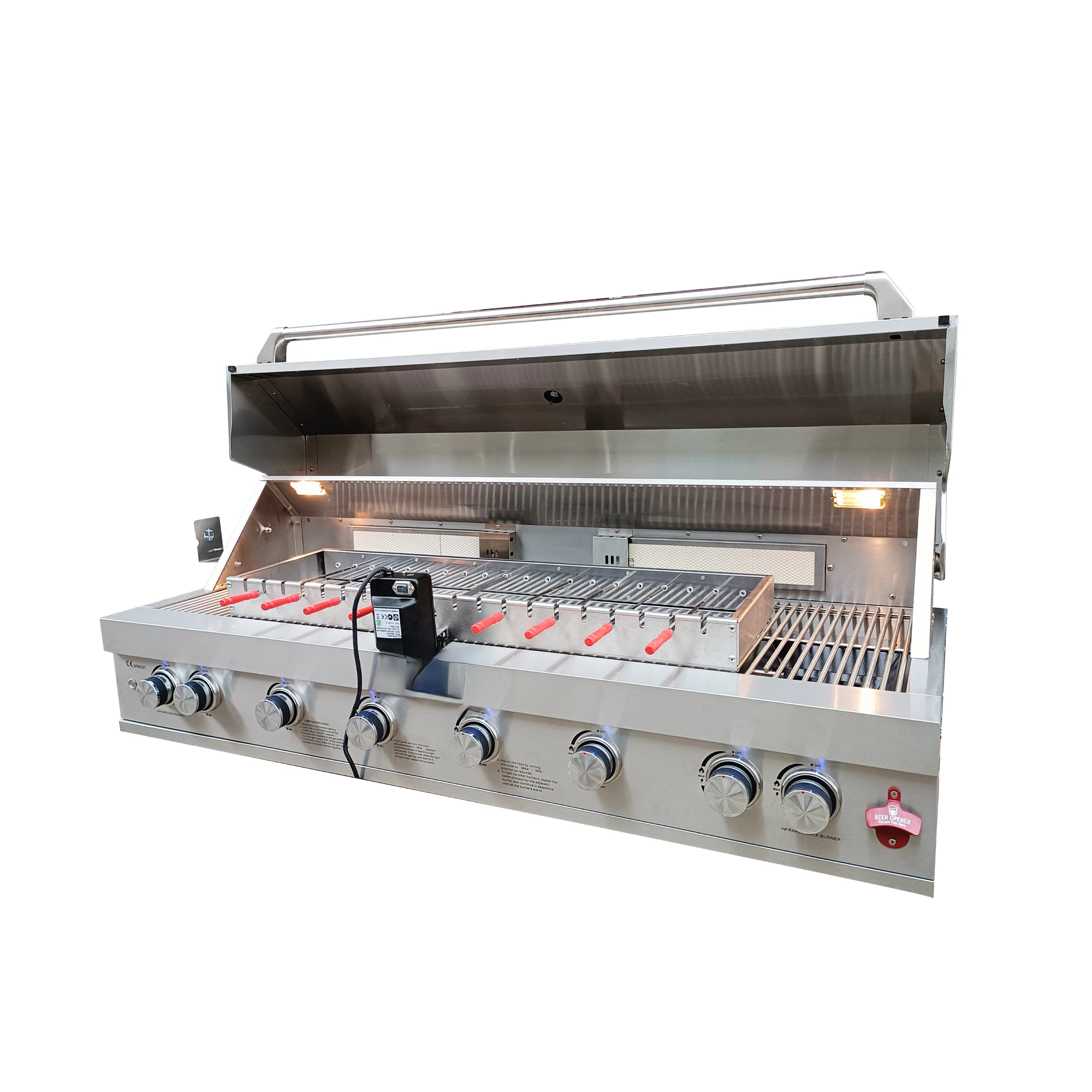 High quality stainless steel Low Price Commercial Professional Gas Grill Family Party Barbecue Outdoor Kitchen Gas BBQ