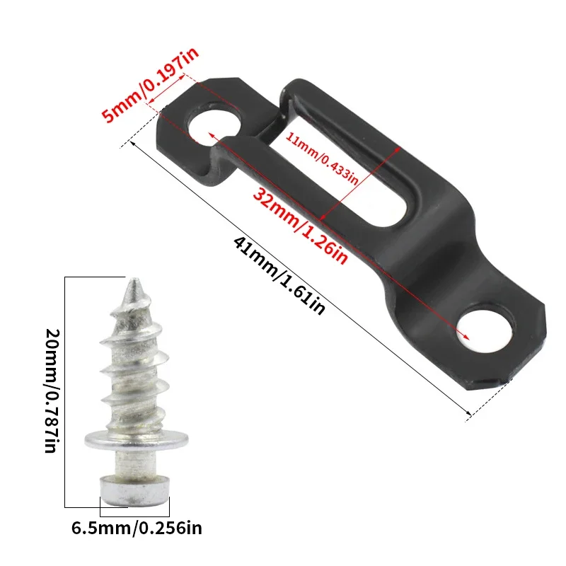 10Sets Invisible Two-in-One Connectors Woodworking Cabinet Hinges Assembly Furniture Connecting Bracket Recessed Screw Fastener