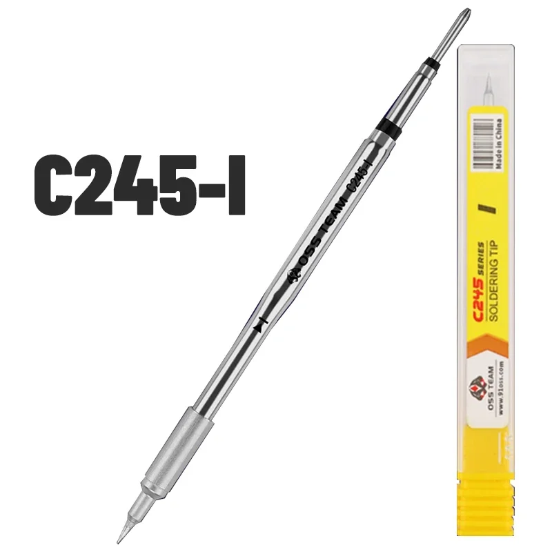 طرف لحام من سلسلة OEM C245 لمحطة لحام JBC OSS T245 مقبض عالي الجودة 245 طرف لحام