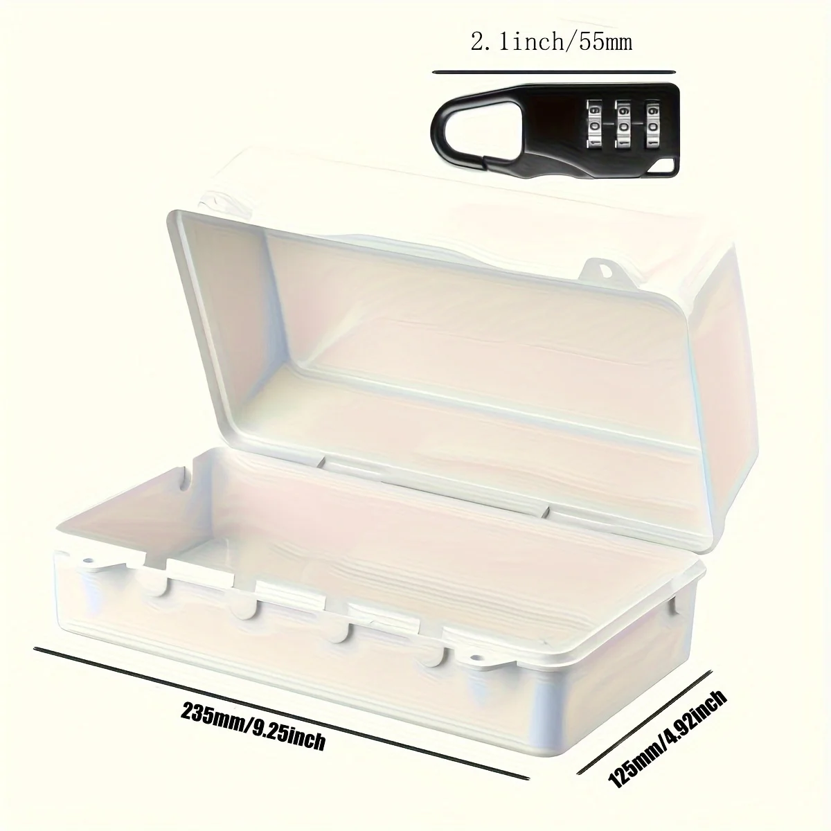 New Original Weatherproof Connection Box with Code Lock Electrical Box Indoor Outdoor Electrical Power Cord Enclosure for Timers