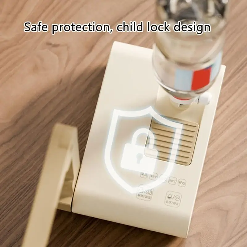 Molf Efficiënt warmwaterdispenser Snel kookwaterdispenser ABS textuur voor tafel