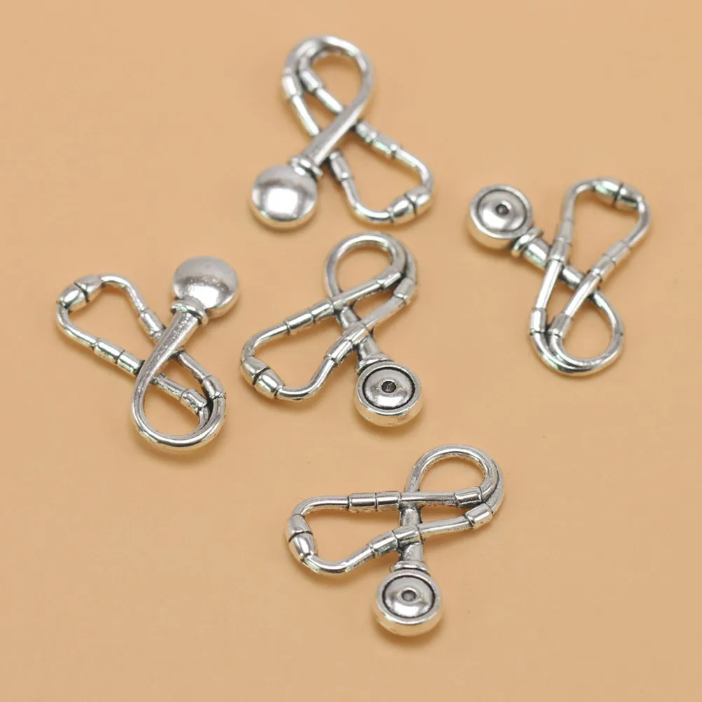 

50Pcs Vintage Alloy Pendant Charms Set DIY Jewelry Making Accessories for Necklace Bracelet Earrings Keychain Anklet Sweater
