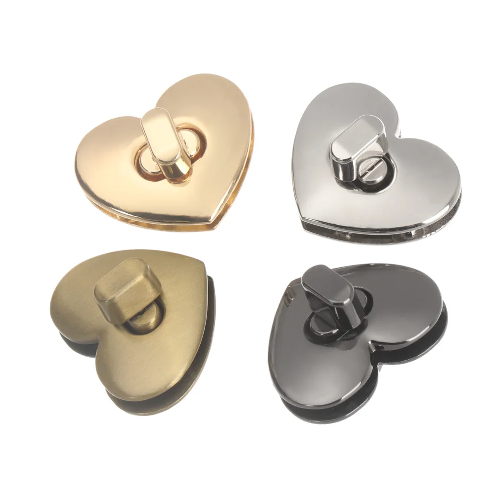 High Quality Metal Twist Locks Durable Clasp Closure Bag Parts Purse Luggage Hardware Turn Lock