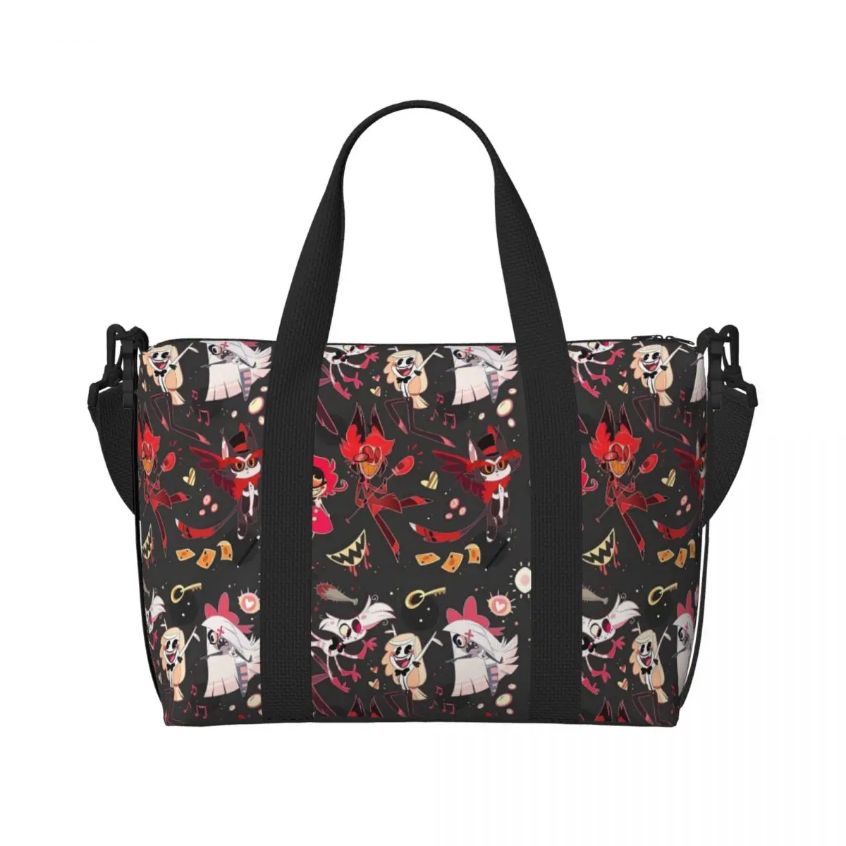 

Пляжная большая сумка для отелей на заказ, женская очень большая спортивная сумка для ручной клади в стиле аниме, дорожные сумки для покупок