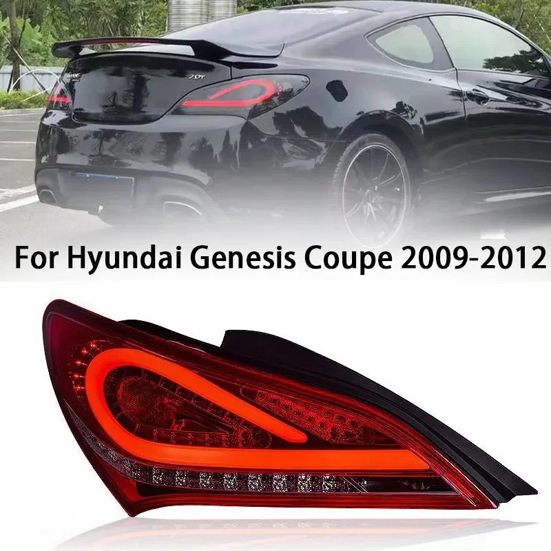 

Tail Lamp for Hyundai Rohens Coupe 2009-2012 Автомобильные Товары Rear Lamp Hella Led Lights Car Accessories Taillights