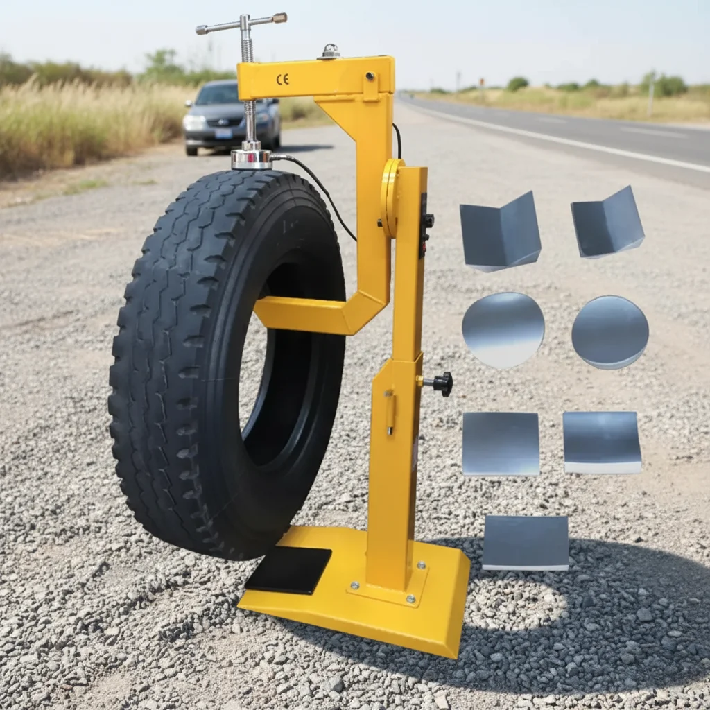 

90 Degree Rotatable Truck Tire Vulcanizing Hand Tool Efficient Tire Vulcanizer Machine