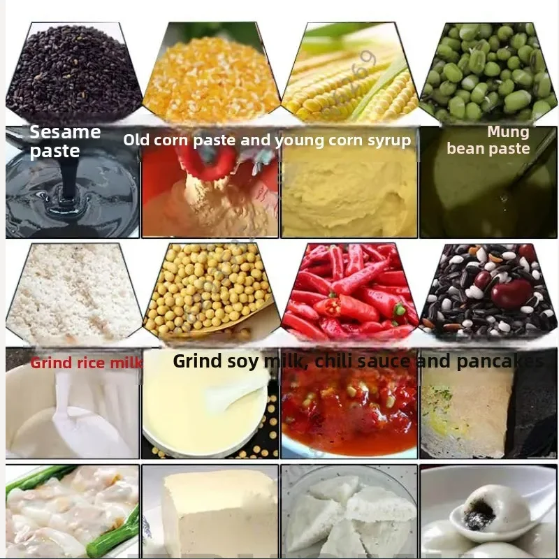 Peanut Butter Maker Machine Sesame Beans Crusher Stainless Steel Sesame Butter Milling Machine Commercial Pulping Mac Customized