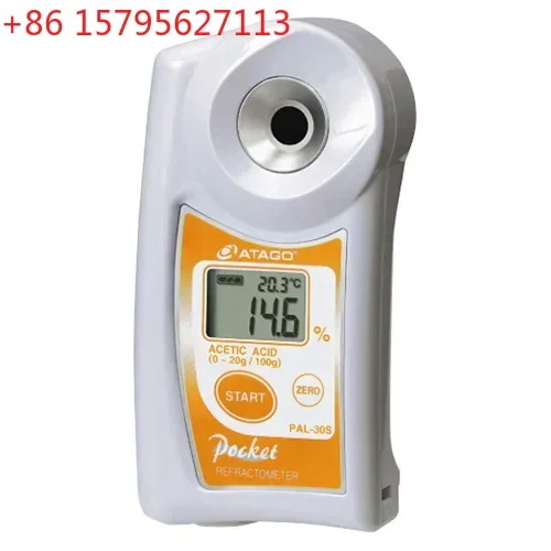 

Optical Instrument PAL-30S Atago Portable Digital Acetic Acid Refractometer /Acetic Concentration Meter