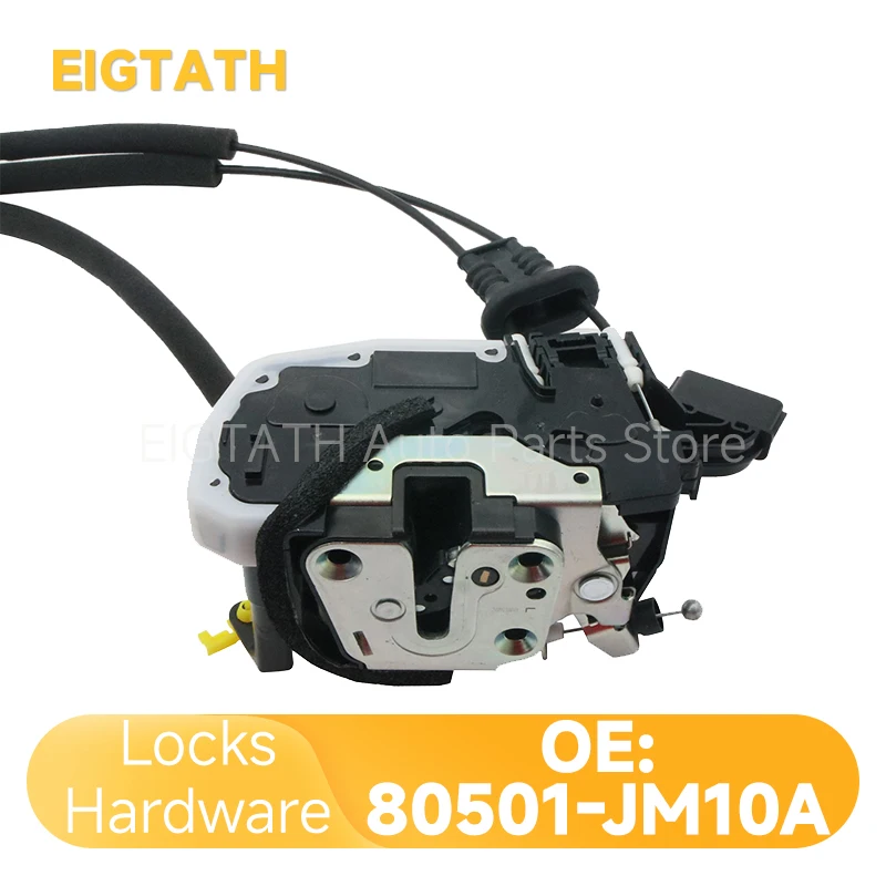 80501-JM10A cerradura de puerta delantera izquierda y conjunto de Control remoto para Nissan Rogue S35 SL SV S Krom precio de fábrica repuestos de coche nuevo