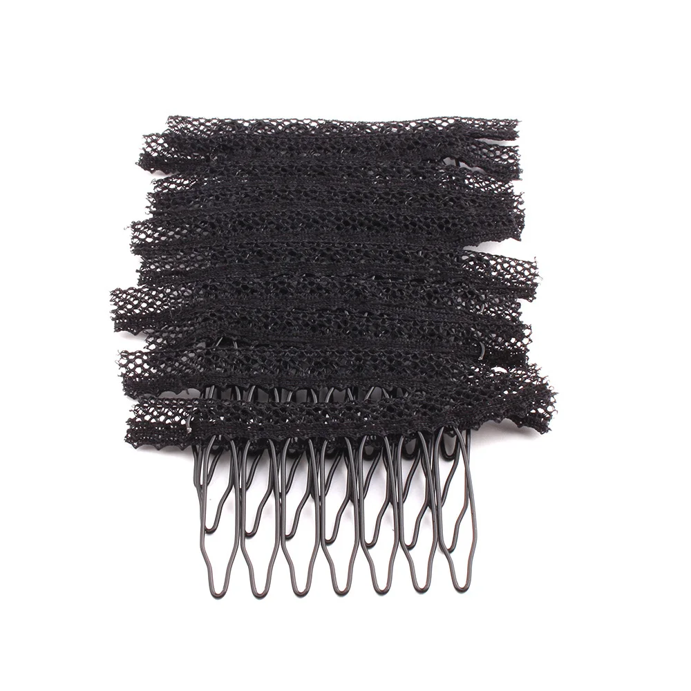 50-100Pcs/Lot Lace Black Beige Brown Color 7Teeth Wig Combs Hair Clips for Wigs Lace Cap And Hair Extension Accessories