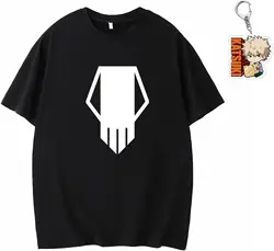 Anime Cosplay Costume Black T-Shirt Mha Cosplay Costume Printed Short Sleeves Unisex Summer T-Shirt