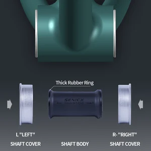 Senicx BB86 Dub Lower Support Press Abbildung 41 mm Zentraler Zentralbewegung für Sram Dub 28,99 mm Rennrad Fahrradfahrradkurbel geeignet 10 Hauptverkaufsquarque SRAM - №5