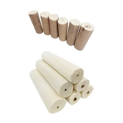 6Pcs Parrots Grinding Chew Toy Chew Training Supplies Natural Rods Molar Toy for Pet Bird Tearing Grinding Dropshiping