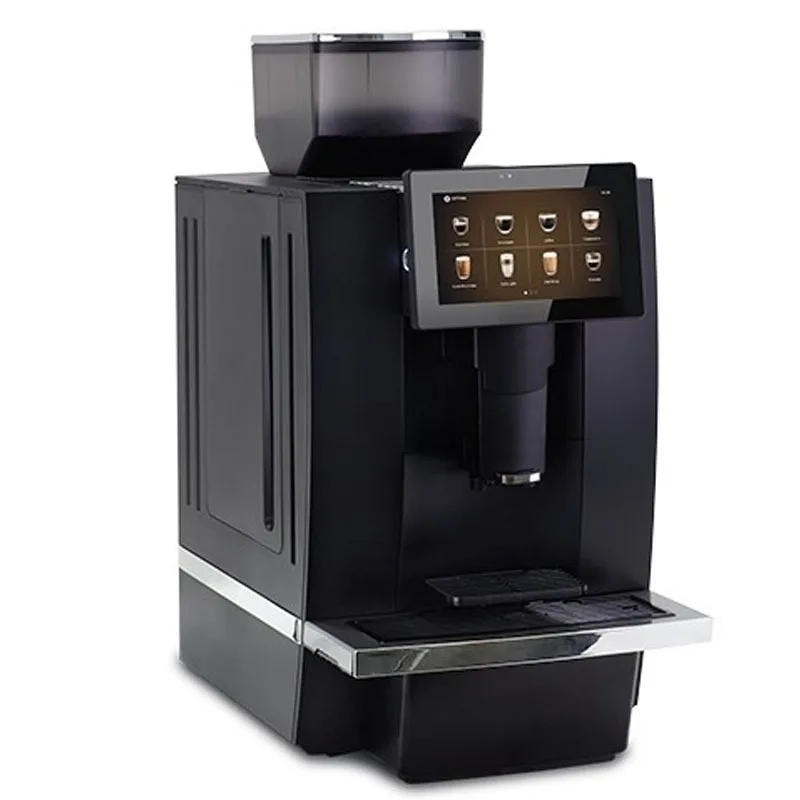 Fully automatic commercial coffee machine convenience store hotel one-click grinding
