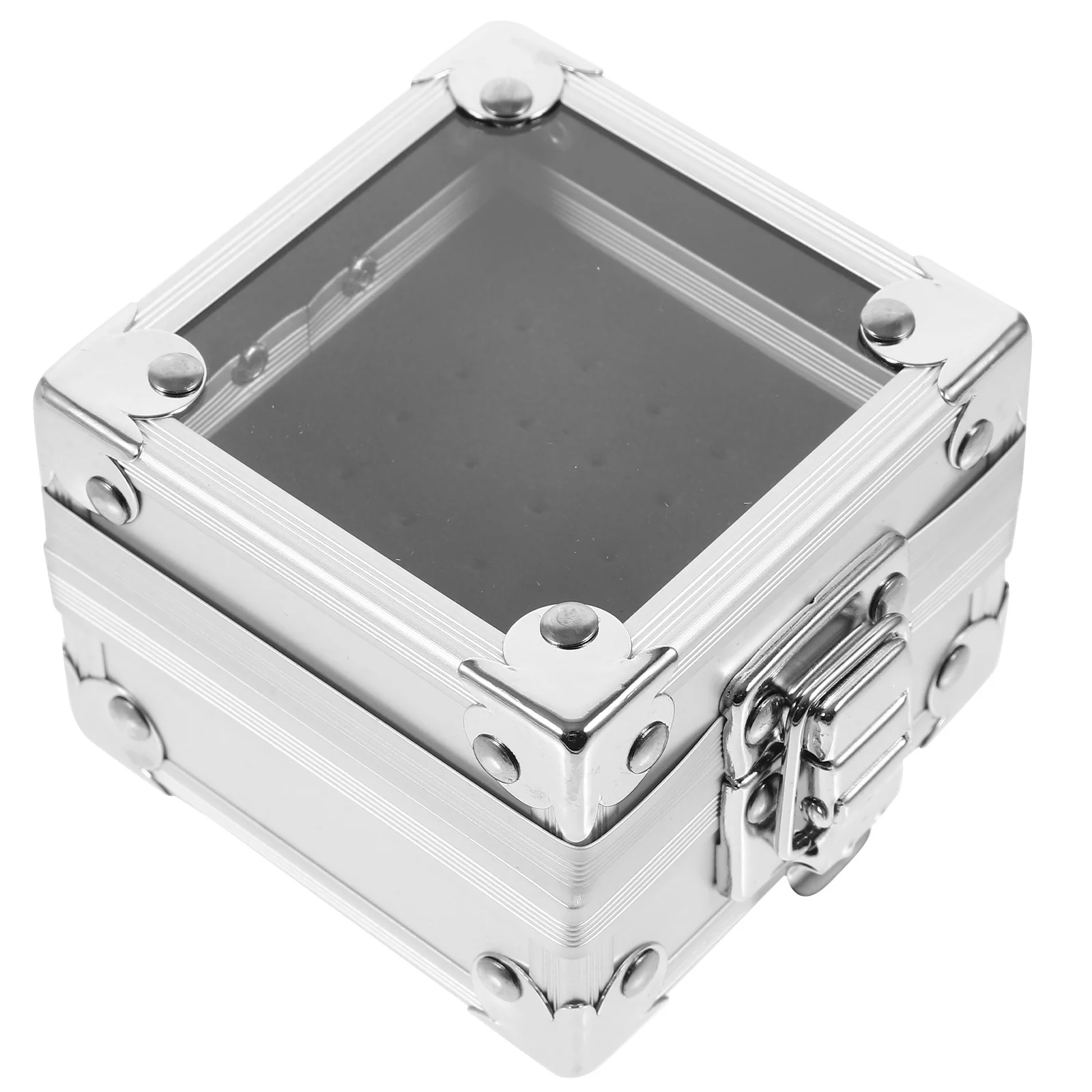 حاوية لقم مثقاب الأظافر المقاومة للغبار، حامل أدوات مانيكير من سبائك الزنك لتلميع رؤوس تنظيم الصالونات والمتانة #2