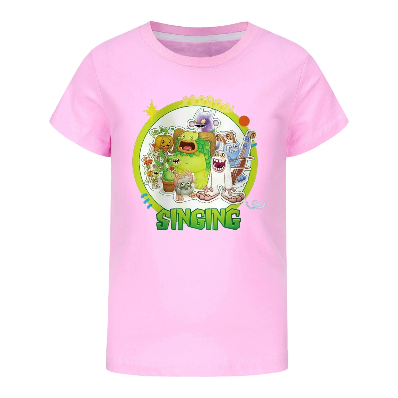 New Game My Singing Monsters T Shirt Kids 100% Cotton T-shirt Teenager Boys Casual Tees Clothing Girls Summer Short Sleeve Tops