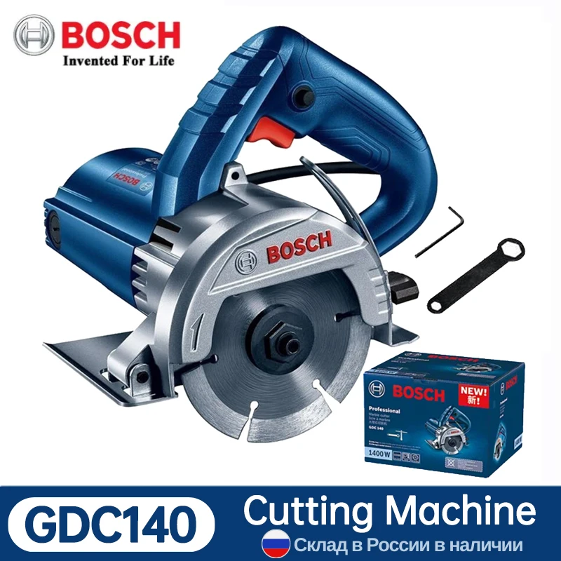 bosch maquina de corte de marmore portatil cortador de telha gdc140 maquina de entalho de pedra diametro de disco 1400 115 alta potencia ferramenta de serra 01