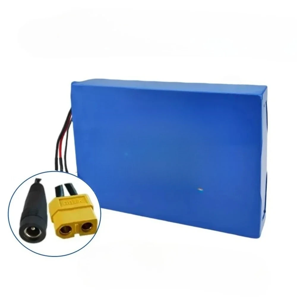 

10S4P 36V 12000mAh Li-ion Battery Pack with BMS for 500W Skateboard, Ultra High Capacity Rechargeable Battery for Commuting