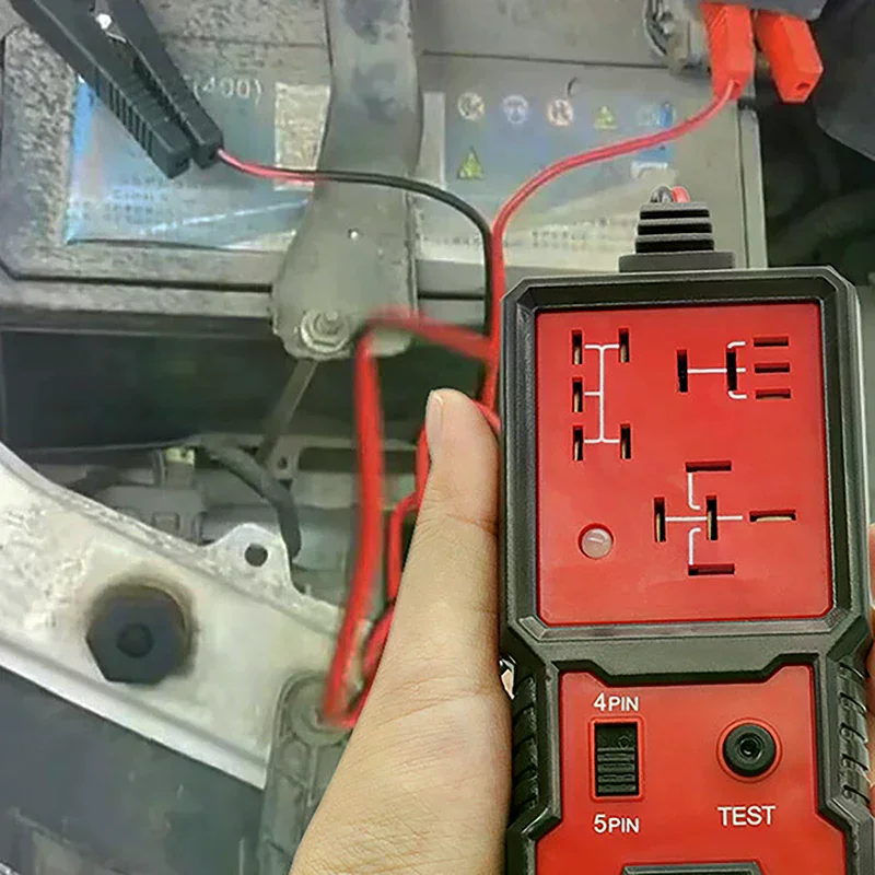 

Универсальный электронный автомобильный тестер реле, автомобильный аккумулятор, 12 В, автомобильные аксессуары, светодиодный индикатор, диагностический инструмент